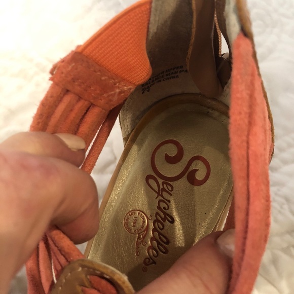 Seychelles strappy peeptoe heels - Picture 4 of 5